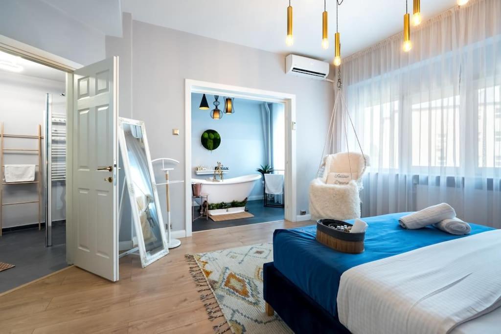 Intercontinental Apart - Massage Terrace Fireplace Bucarest Esterno foto